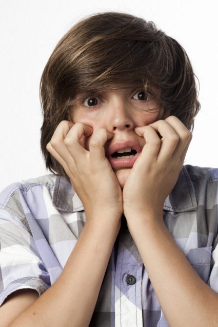Enfant qui a peur